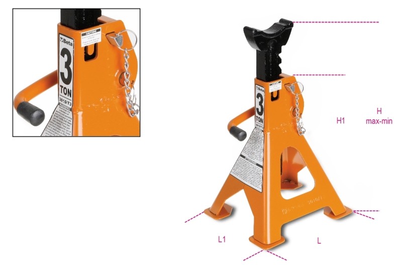 COPPIA CAVALLETTI BETA3010/T10