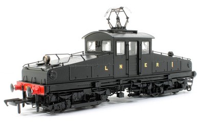 Heljan 1202 North Eastern Railway ES1 LNER Unlined Black Bo-Bo Electric Locomoti