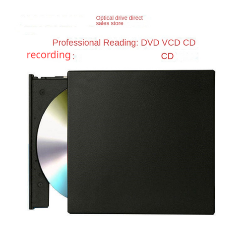 Slim External CD DVD RW Drive USB 2.0 Writer Burner Player Black For Laptop PC w - Photo 13/16