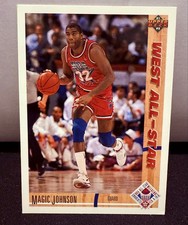 1991-92 Upper Deck - All-Star Magic Johnson #57 Los Angeles Lakers