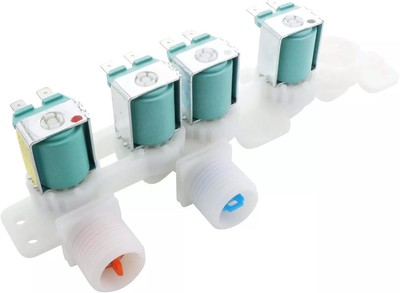 #ad DC97 15459H Water Inlet Valve Compatible with Samsung Washer AP5621731 PS4220862 $19.99