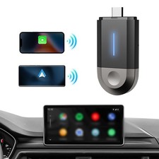 Compact Design Wireless Adapter for For Carplay and For Android Auto Solutions