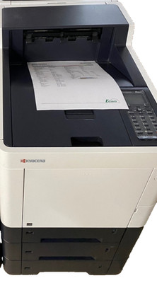 Kyocera ECOSYS P6235cdn 1200DPI Farbläserdrucker mit 2 Kasseten, Gebraucht !