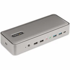 StarTech Dual-Laptop USB-C KVM Docking Station 129NUSBCKVMDOCK