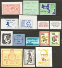 1971 UK Postal Strike Collection x15 Mint Stamps