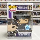 Funko Pop Television Wednesday Addams With Cello Funko Shop 1310 Vinyl Figure