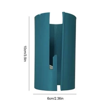 Gift Wrap Cutter Tool Easy Roll Wraping Paper Dispenser Slice Holder Green