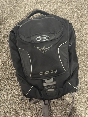 Osprey Spin 22 Backpack Black Excellent Condition