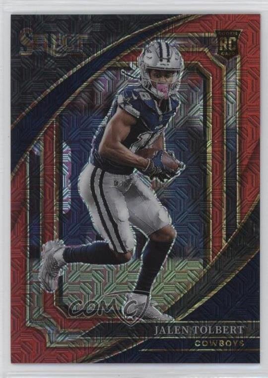2022 Panini Select Suite Level Red Prizm 32/49 Jalen Tolbert #303 0qr6