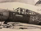 WW2 Flying Tigers Ace Pilot Chuck Older P-40 Signed Print  — photo 3