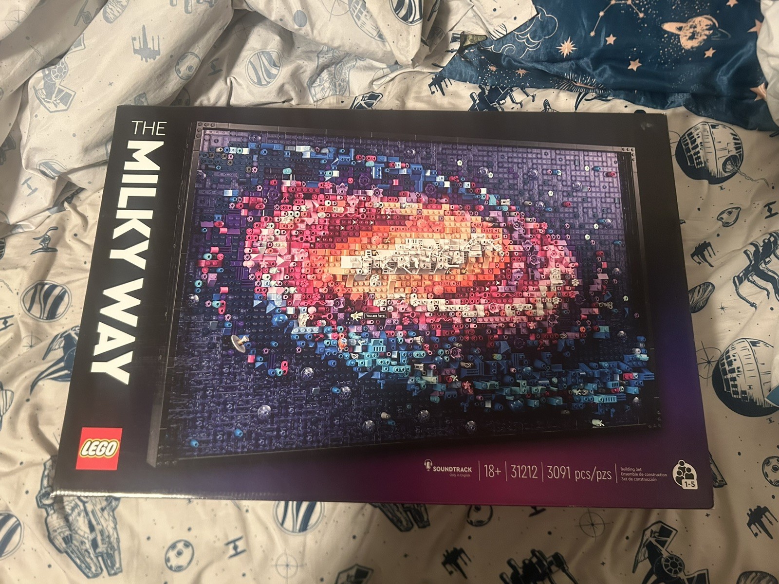 LEGO Galaxy The Milky Way Space Art 31212 | Brand New | 3091 Pcs | NEW