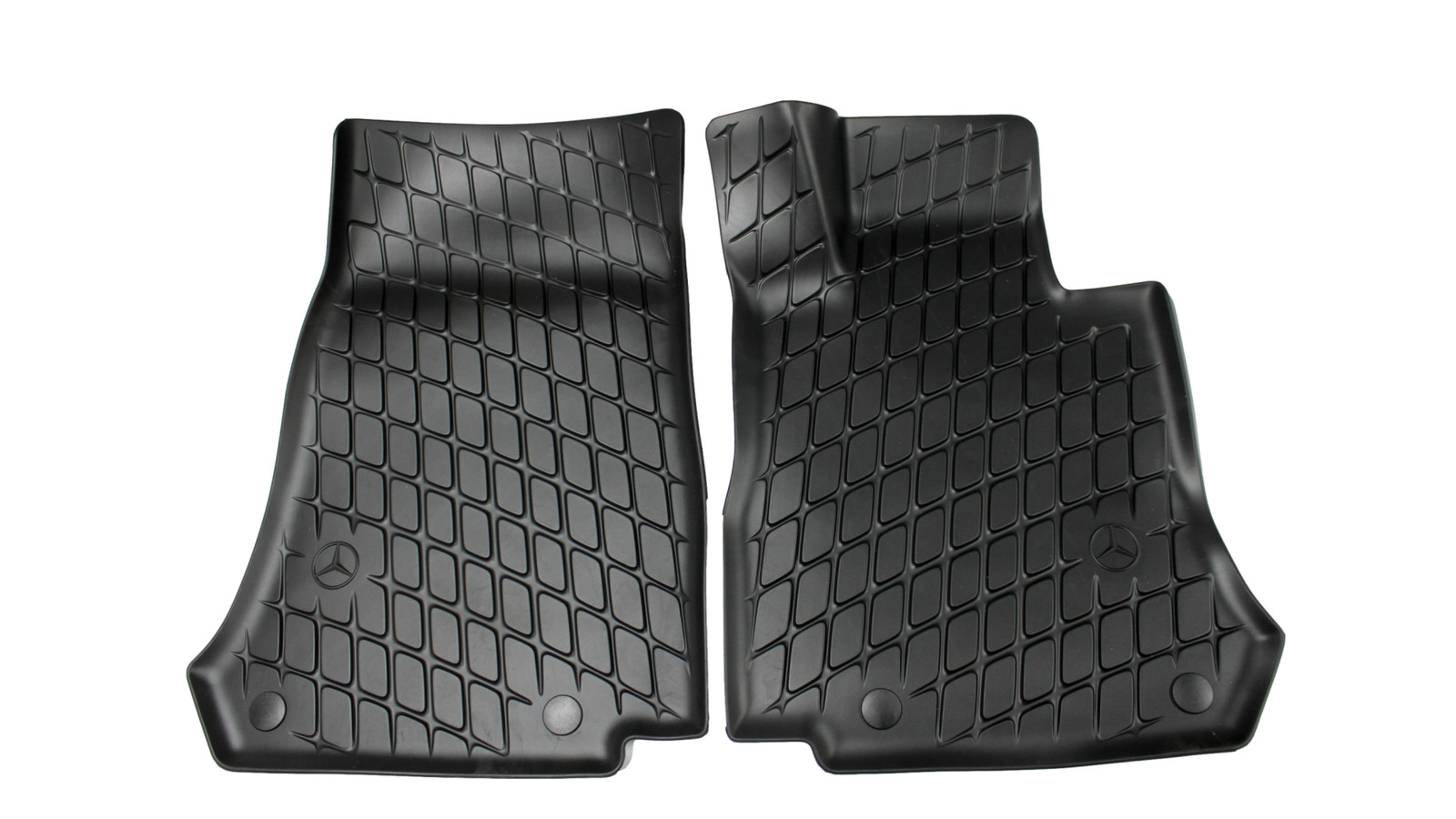 Tapis de sol avant Mercedes GLC W253 antidérapant avec système de fixation clipsable