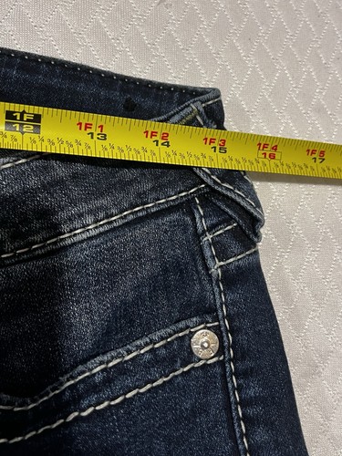 Jeans donna blu True Religion taglia 30 Jennie curvy vita media super skinny - Foto 4 di 10