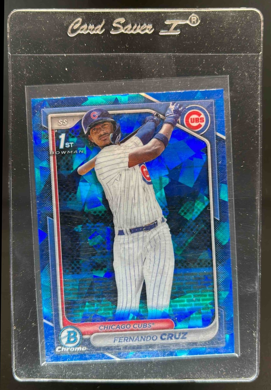 2024 Bowman Chrome Sapphire Fernando Cruz 1st #BCP-197 Cubs