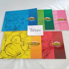 Boku no My Hero Academia Anime Official Design Art Works Book 1 2 3 4 5 set