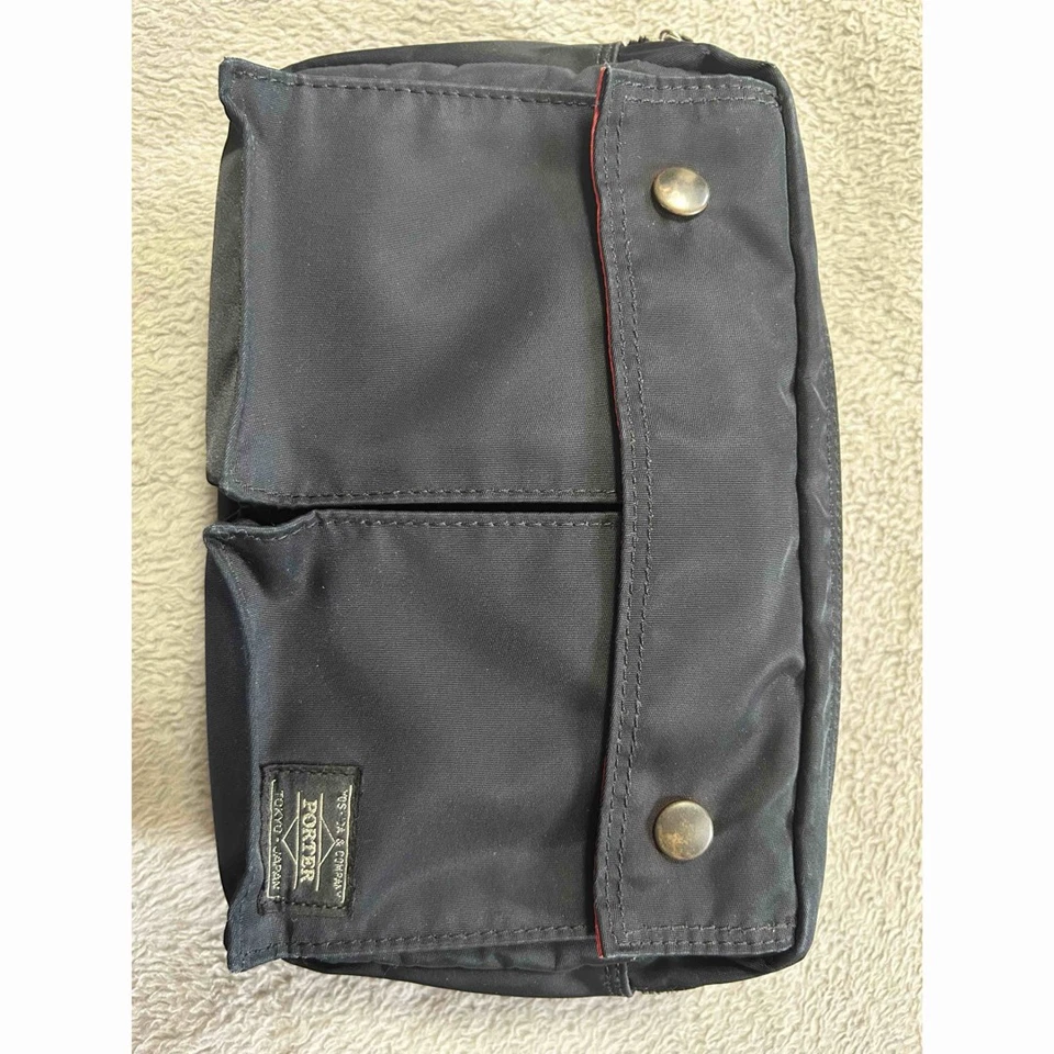 Bandolera Porter Elfine Cintura S Rojo/Negro Nylon Usada Foto 3 de 4