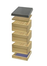 Zander Bienenbeute nach Dr. Liebig Komplettset mit Rähmchen & Absperrgitter