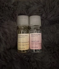 White Barn Candle Co Home Fragrance Oil Wild Honeysuckle Sweet Pea 0.33 Fl Oz