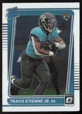 2021 Donruss Optic #214 Travis Etienne Jr.