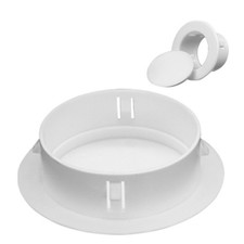 Decorative Plastic Wall Hole Cover 40150mm Protective Cap for Air Vents