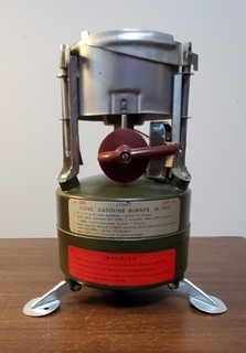 Vintage 1965 Rogers US Army Vietnam Military Camp Field Stove M 1950 Akron OH