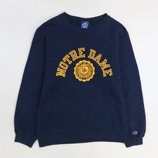 Vintage Notre Dame Fighting Irish Champion Crewneck Sweatshirt Medium 80s NCAA