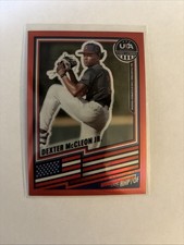 2026 Panini Stars & Stripes Dexter McCleon Jr. Red Prizms #/399 Team USA #69 RC