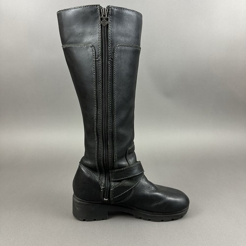 Harley Davidson Boots Women’s Size 7 Tall 16” Lined Black - Picture 6 of 12