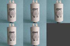 5x Air Conditioner Motor Run  Running Capacitors 6UF 400V 450VAC CBB60A
