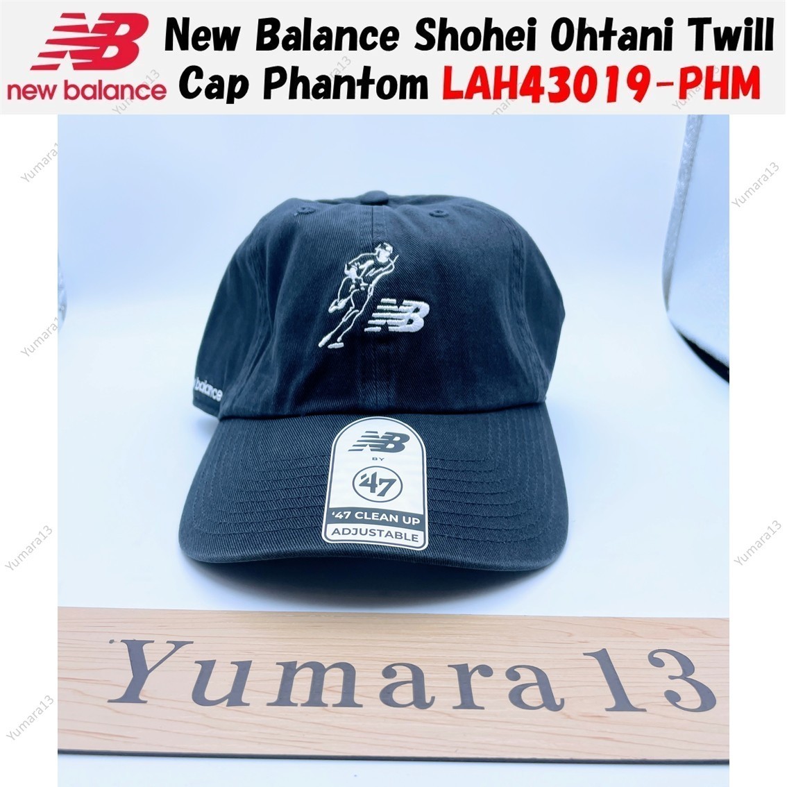 New Balance Shohei Ohtani Twill Cap Phantom LAH43019-PHM | eBay