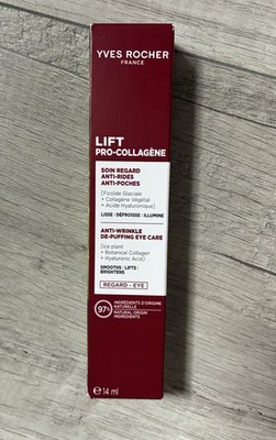 Yves Rocher Lift Pro-Collagéne Anti-Wrinkle De-Puffing Augencreme 14 ml