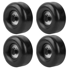 Trailer Ramp Door Bumpers Door Ramp Stop with Screw Kits Round Rubber Bump St...