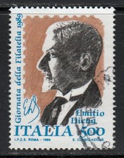 ITALIA 1989: GIORNATA FILATELICA USATO COME DA FOTO