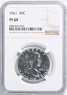 1961 Franklin Half Dollar 50c Proof NGC PF 69 (5943)