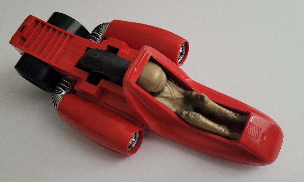 Voiture Meccano GYRO JET GYROJET SIDEWINDER SIDE WINDER 400 avec lanceur 1970
