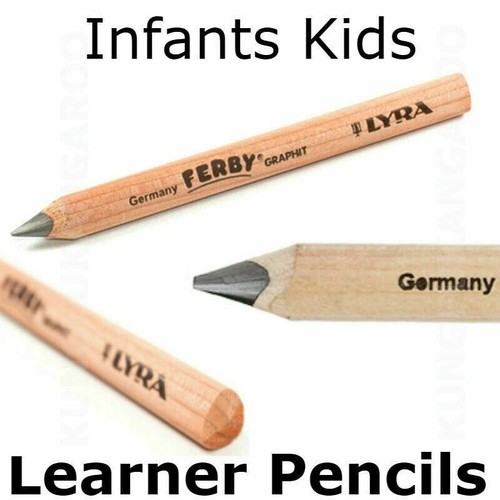 1 - 72 LYRA FERBY Pencils Chunky Grip Triangular Kids School Writing Learrning - Picture 15 of 20
