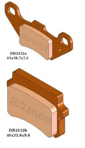 Plaquettes de frein KH416 pour des trajets sereins en ville en remplacement de DB2132MX-D