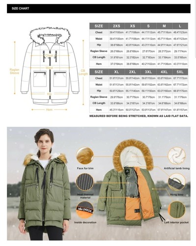 Thickened Hooded Down Jacket 