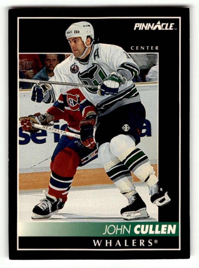 1992 Pinnacle #285 John Cullen Whalers Hockey Cards EX/NM ID