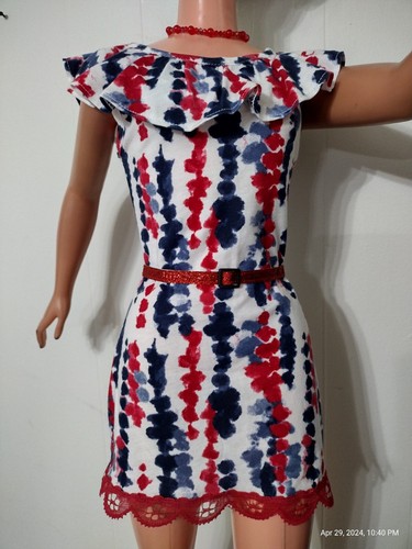 36"/38" My size Barbie Patriotic Dress - Picture 20 of 21