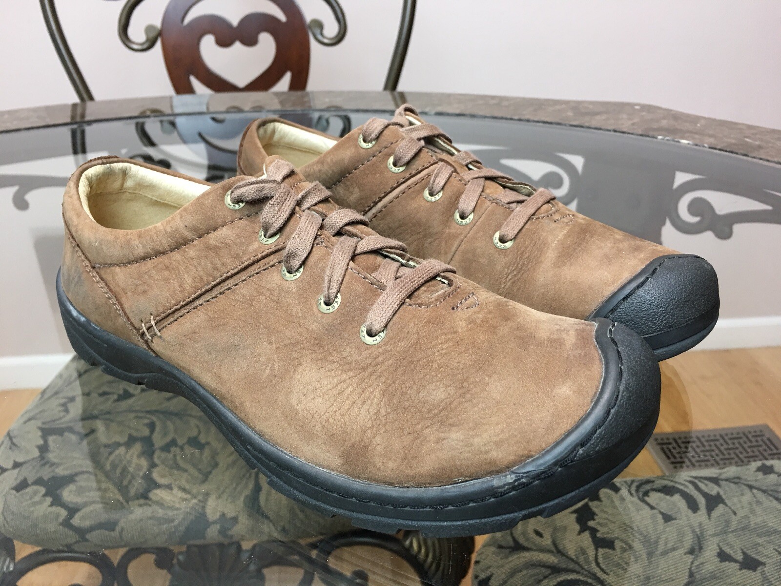 KEEN CUSH 0511 scarpa da trekking trail in pelle da donna taglia 9 5