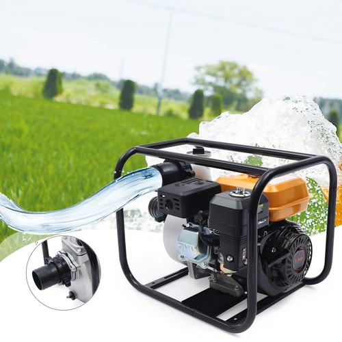 3 Zoll Benzin Wasserpumpe 60m3/H 7,5 PS Halbmüllpumpe Afrika Bewässerung USA - Bild 13 von 36