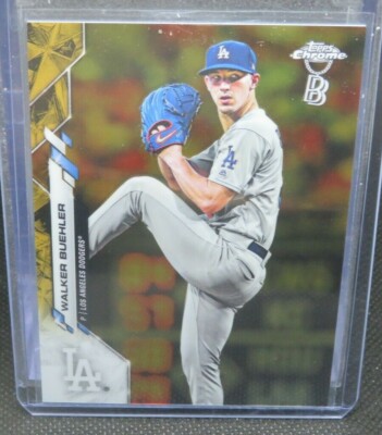 #14 2020 Ben Baller Diamond Topps Chrome GOLD Ref 15/50 WALKER BUEHLER 104