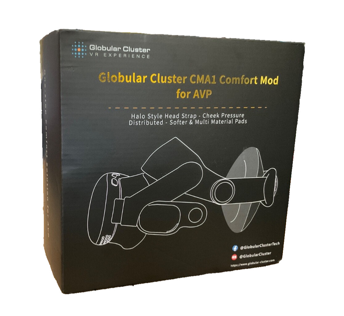 Globular Cluster CMA1 Comfort Mod For Apple Vision Pro