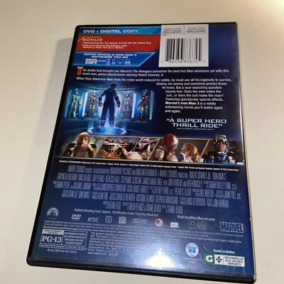 Iron Man 3 (DVD, 2013) 786936836745| eBay