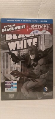 BATMAN BLACK & WHITE Vol 1 GOTHAM KNIGHT HC/DVD/BLU RAY DC Comics BRAND NEW 