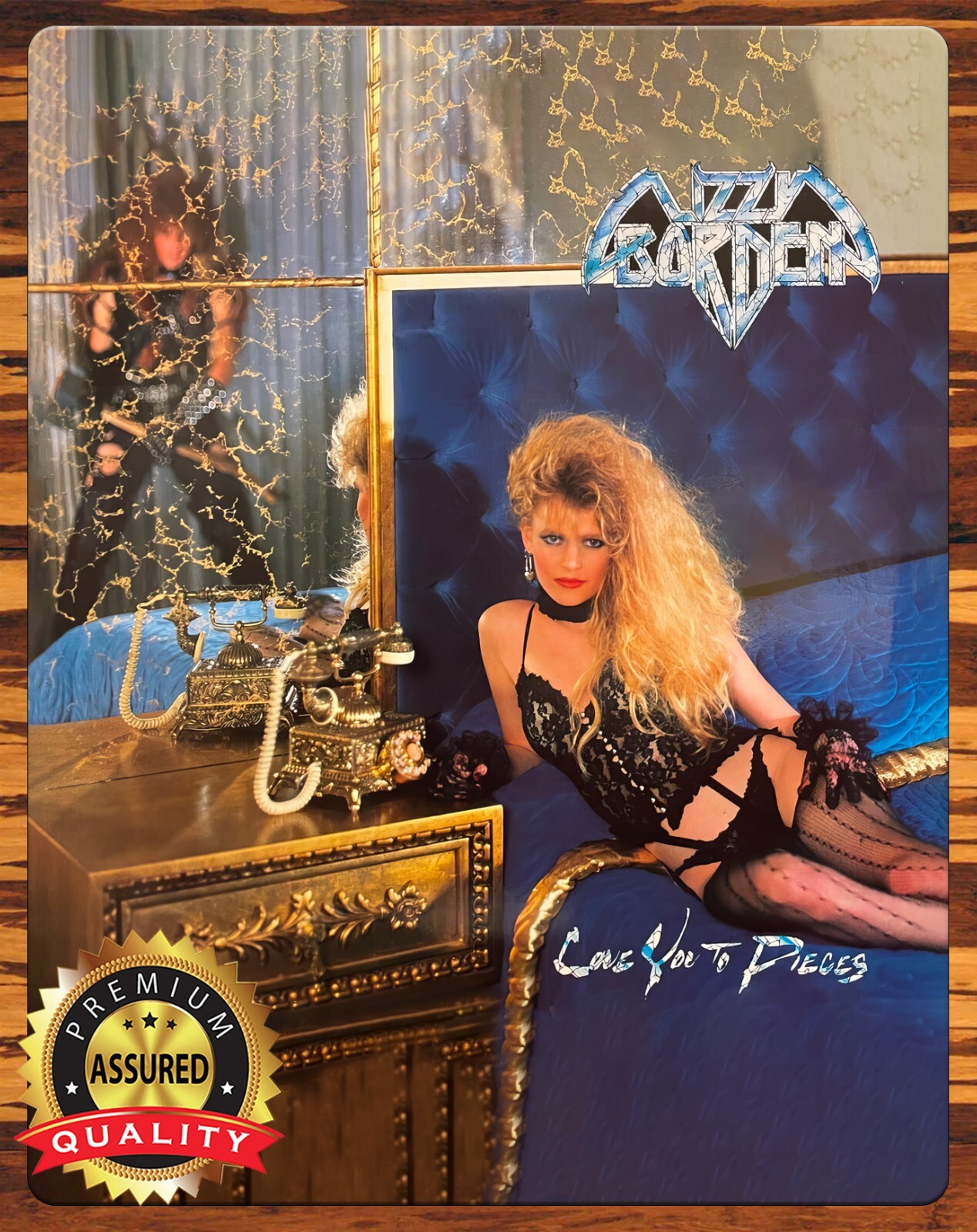 Lizzy Borden - Love You To Pieces - Metal Sign 11 x 14 | eBay