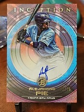 2022 Bowman Inception Autograph Red Alejandro Pie Auto /75 WHC311