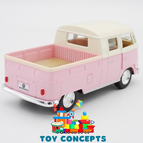 1 X 1963 DIE CAST VW DOUBLE CAB 12CM bus kombi van Volkswagen car model gift toy - Picture 10 of 17