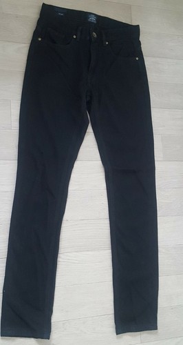 Industrialize Men Boys Black Wash Skinny Fit 5 Pocket Cotton Denim Size 30R